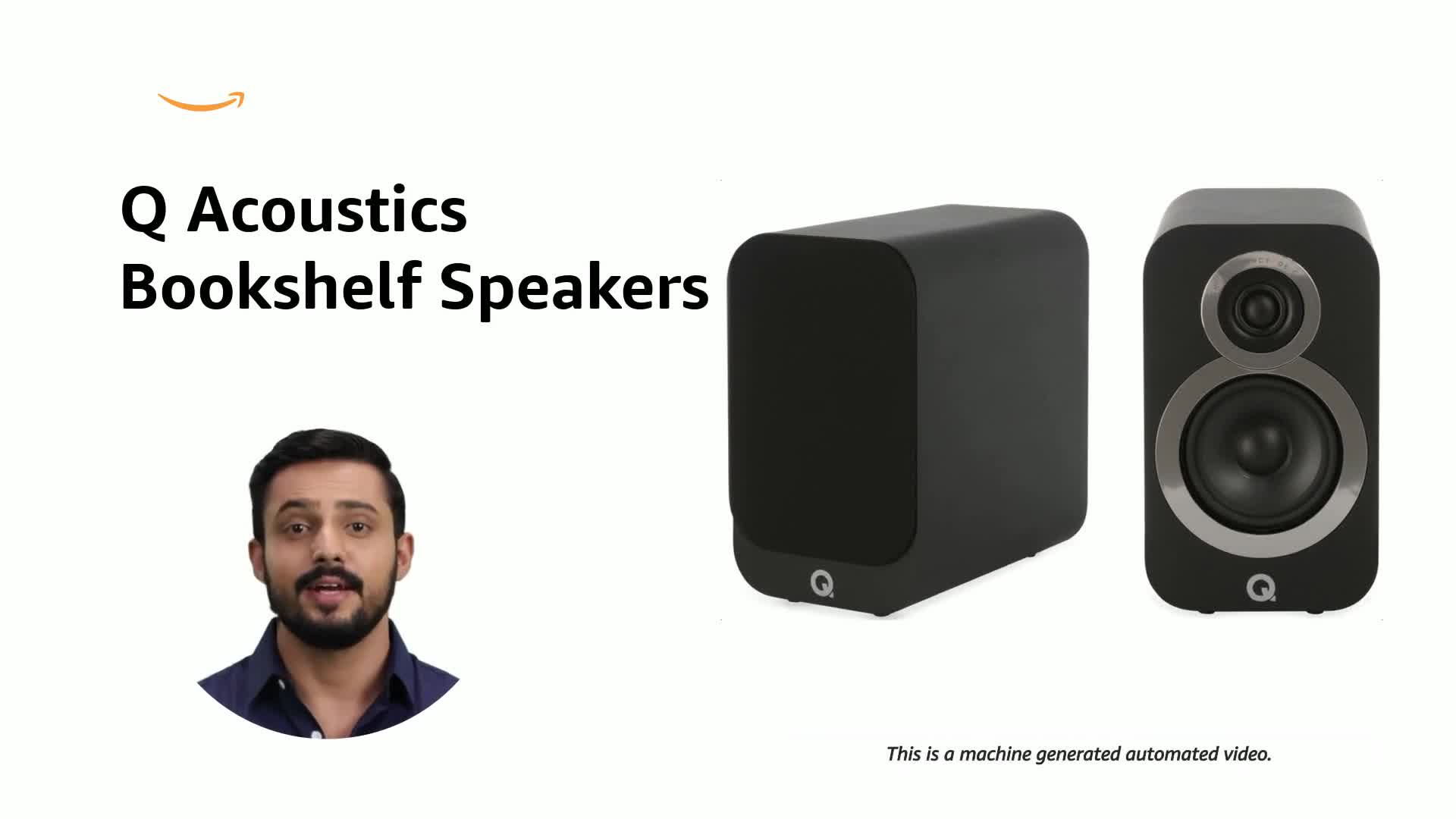 Q ACOUSTICS 3010I Compact Bookshelf Speakers - Pair - Carbon Black